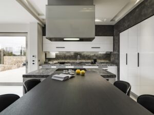 Interiors of a Modern Kitchen